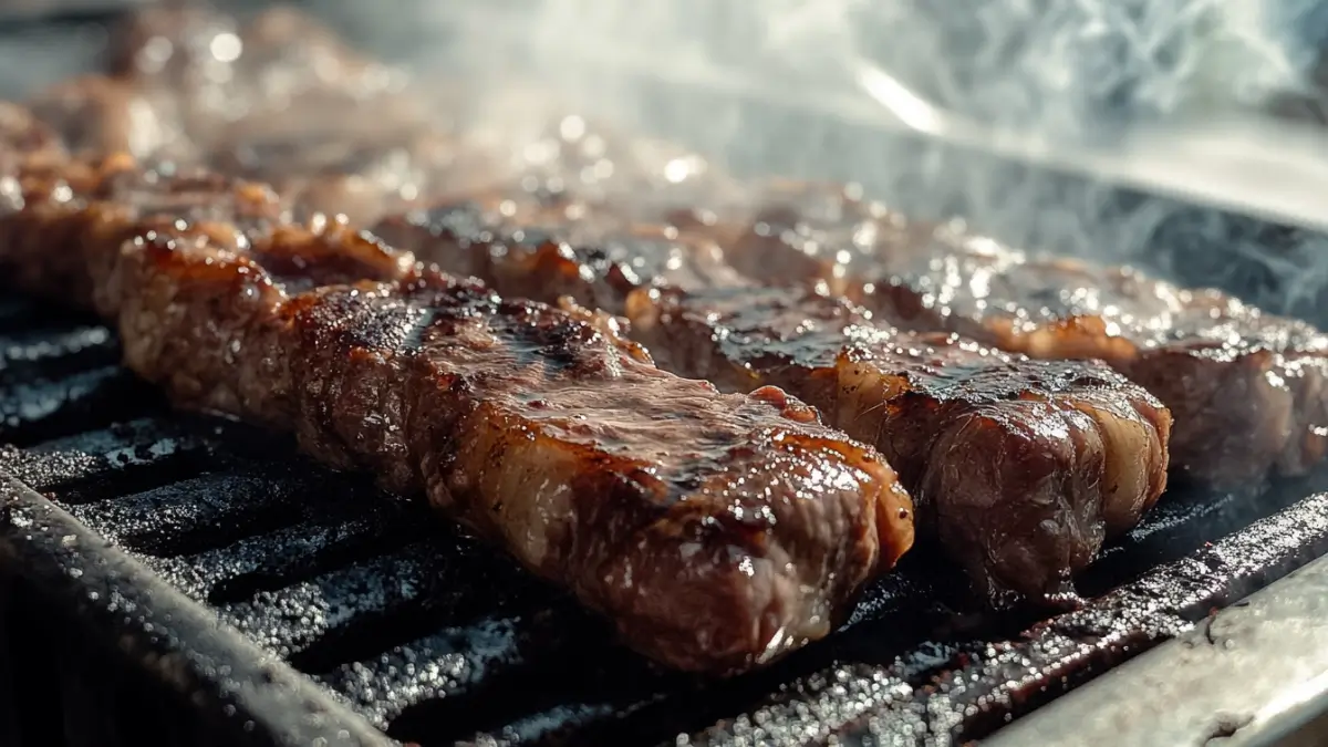 Grilling Steak